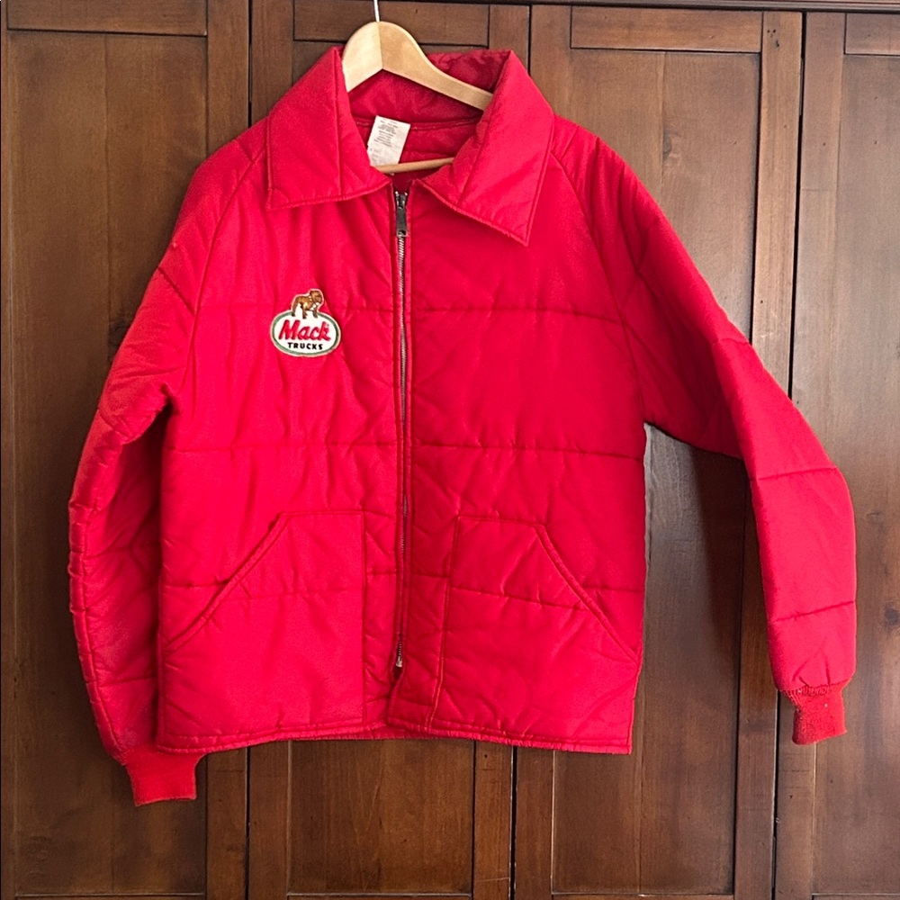 Mack Trucks - 1990 Vintage Quilted Jacket